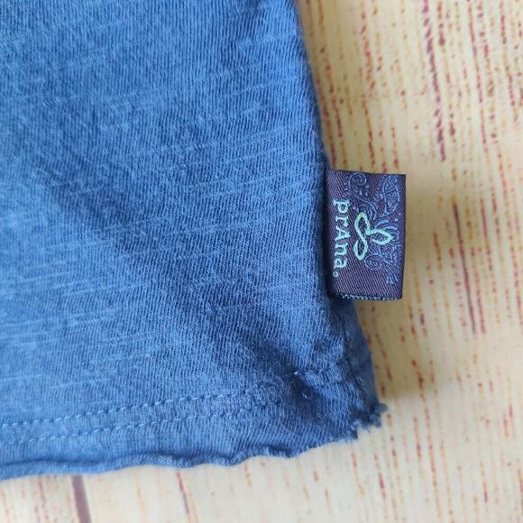 prAna V-neck long sleeve tee style W2ROMI316 sz S - Picture 5 of 7